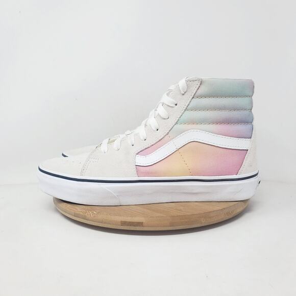 Vans Shoes - Vans Womens 8.5 Shoes Sk8-Hi Aura Shift Pastel Tie Dye Lace‎ Up High Sneaker